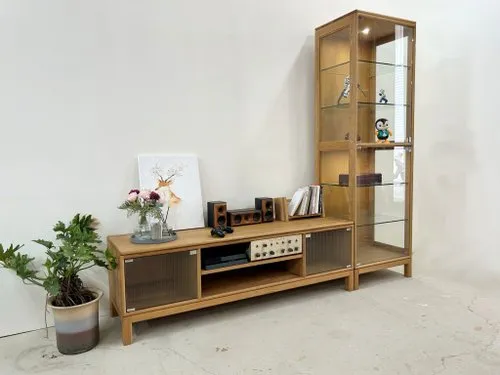 MORE Silence TV Cabinet  靜日電視櫃  | 玻璃音響櫃  