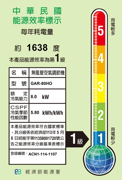 格力AI超變頻GAR-80HO/I冷暖變頻分離式