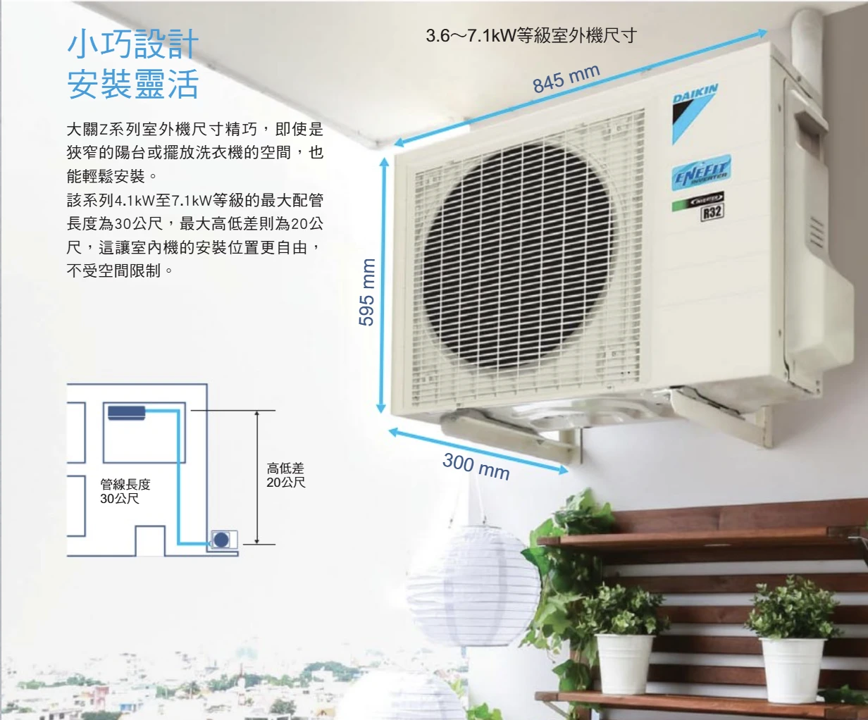 大金大關RXV/FTXV50ZVLT冷暖變頻分離式