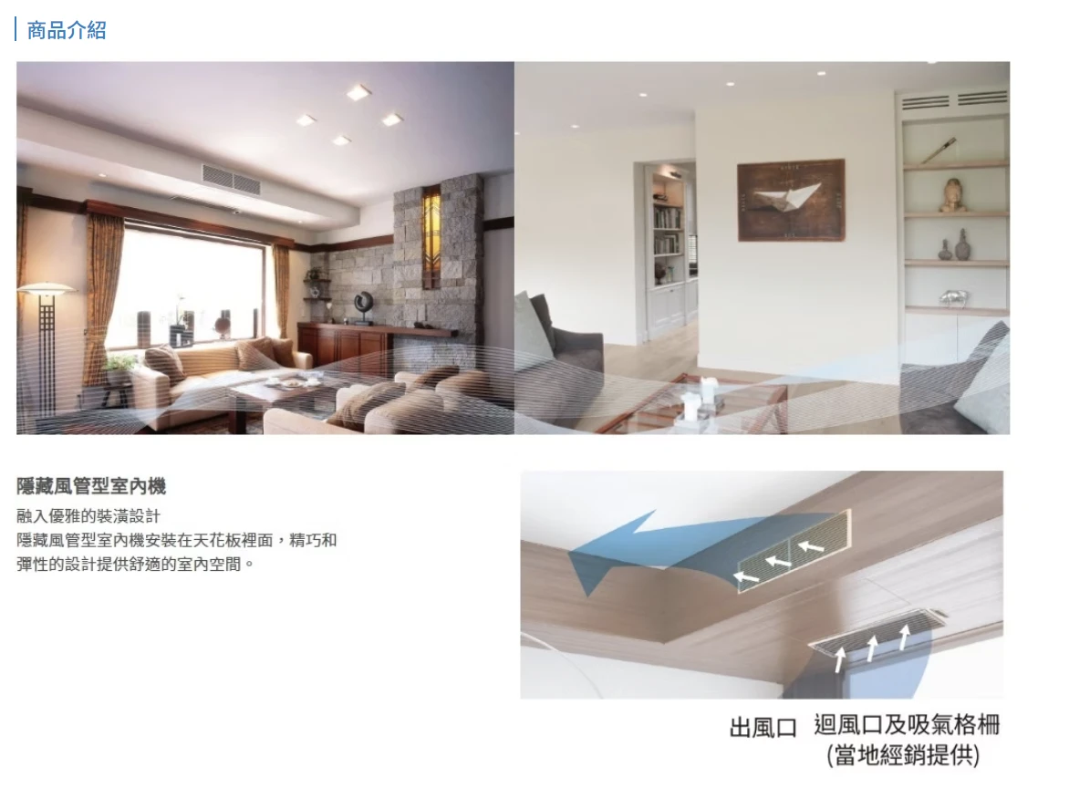 大金橫綱RXM71ZVLT/FDXV71RVLT冷暖變頻吊隱式