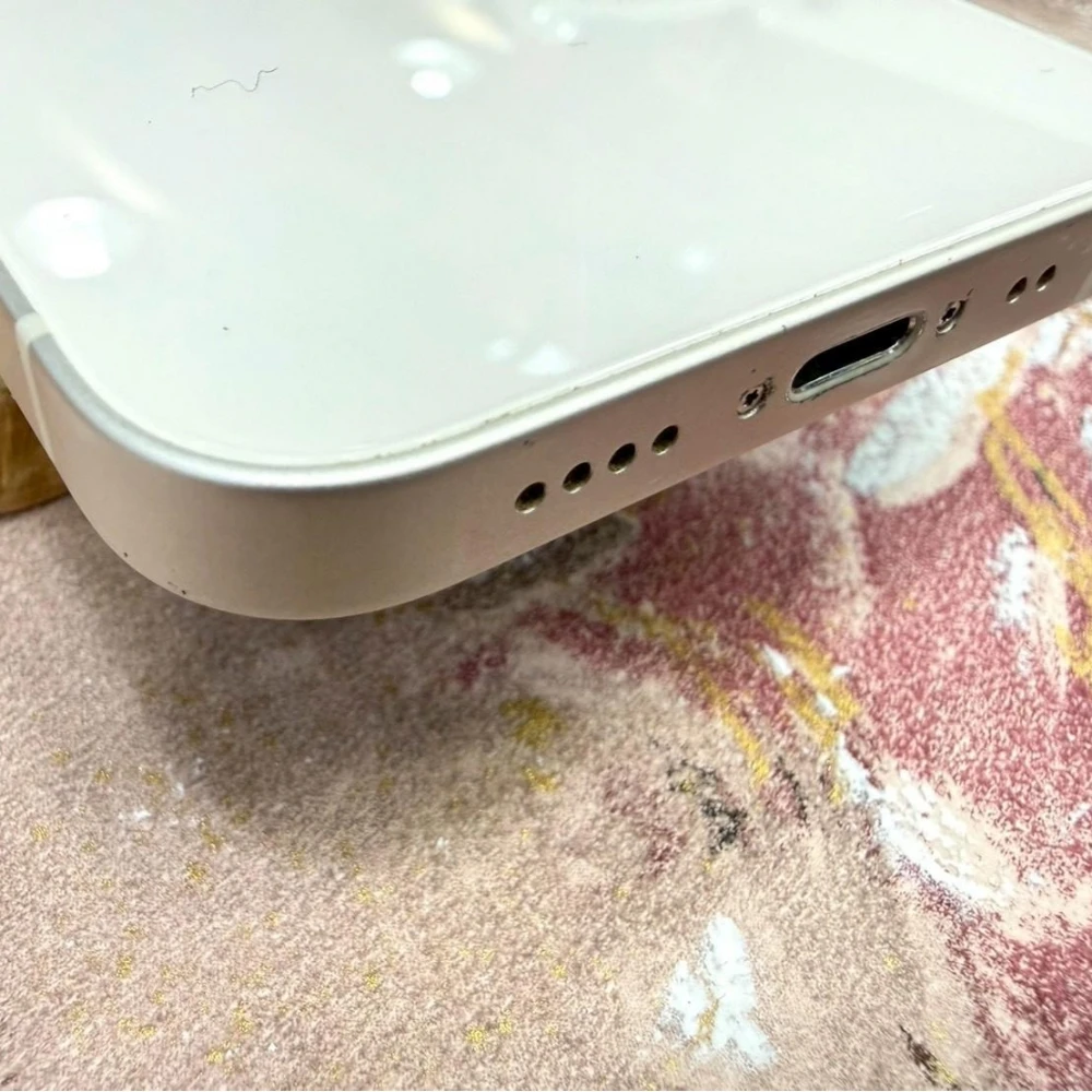 iPhone 12 mini 128g 白 電池88% 有使用痕跡 無盒裝有配件