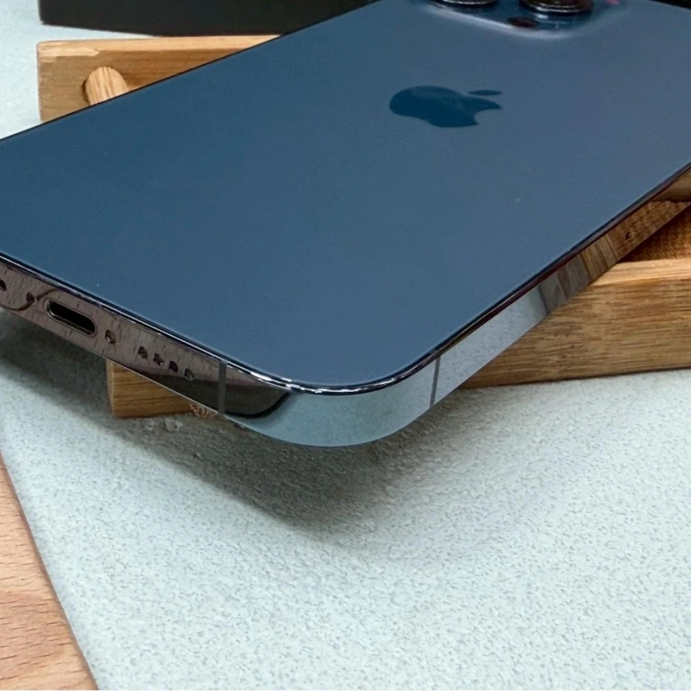 iPhone 12 Pro Max 128g 藍 電池75% 有盒裝有配件