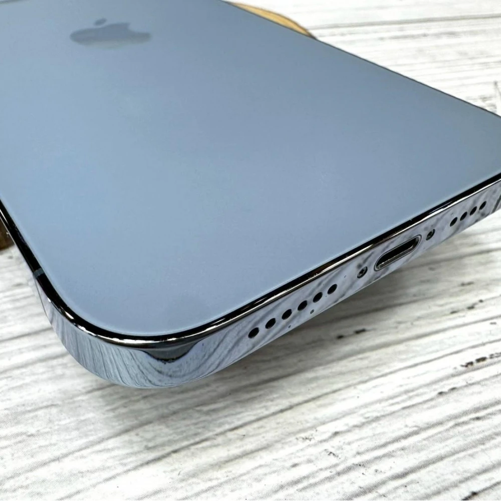 iPhone 13 PRO MAX 256g  藍 電池87% (換過螢幕) 無盒裝有配件