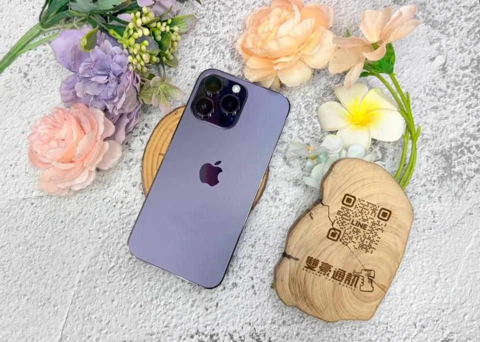iPhone 14 pro ma 128G 紫 電池75% 無盒裝有配件