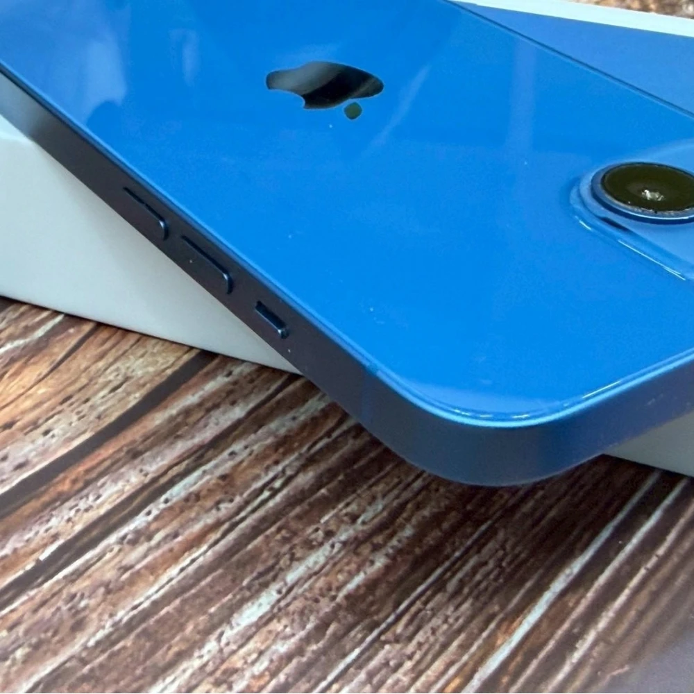iPhone 13 256G 藍 電池78% 無盒裝有配件