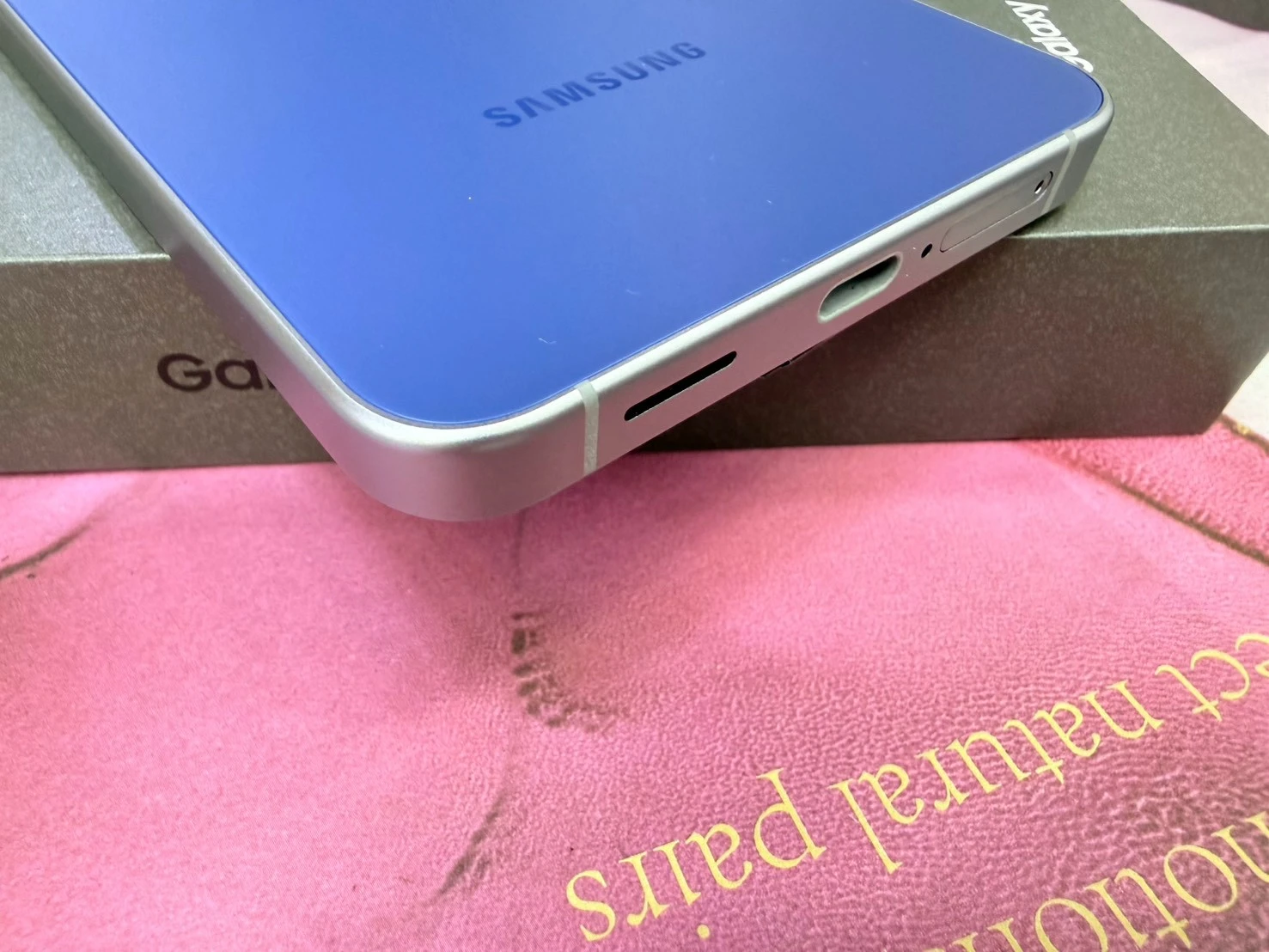 展示機 SAMSUNG Galaxy S25 FE (8+256G) 深藍） 保固到2027/08/21 有盒裝有配件
