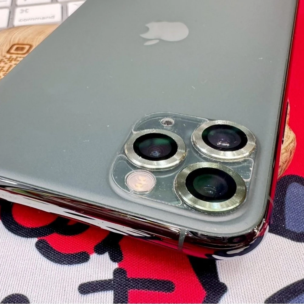 iPhone 11 Pro Max 256g 綠 電池75% (機況好大容量） 無盒裝有配件