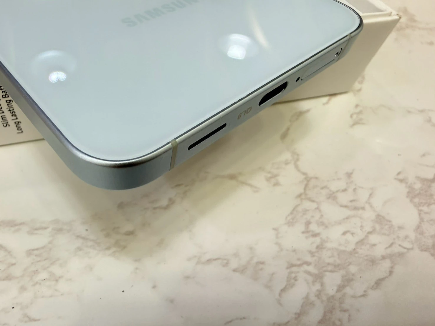 SAMSUNG Galaxy A57 (12+256G) 淺藍 展示機  有盒裝有配件 