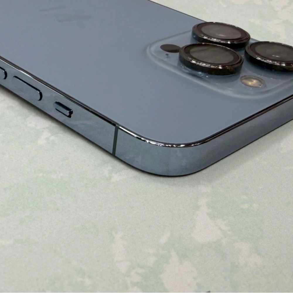 iPhone 13 Pro 128g 藍 原廠電池93% 換過原廠相機 無盒裝有配件