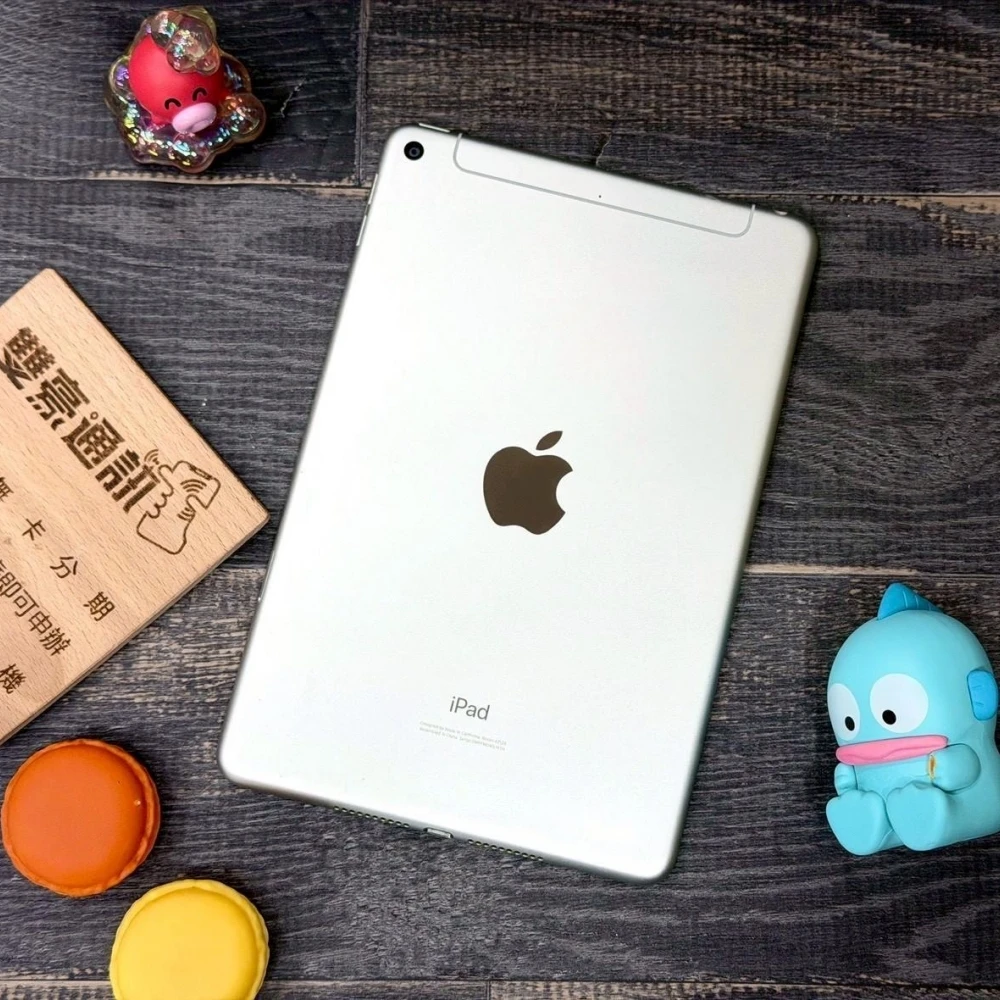 iPad MIni5  LTE 256G 銀 (可插卡 追劇 上課超方便 電池84% 無盒裝有配件