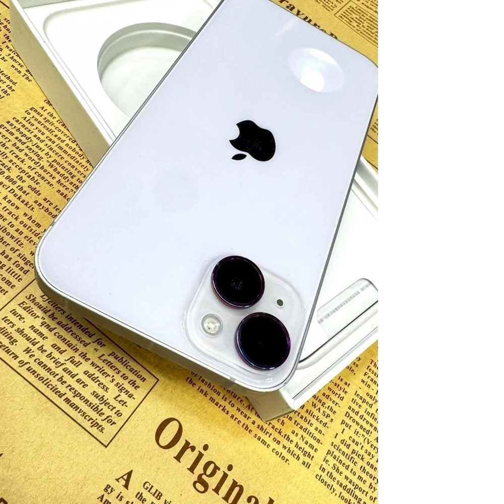 iPhone 14 Plus 128g 紫 電池77% 有盒裝有配件