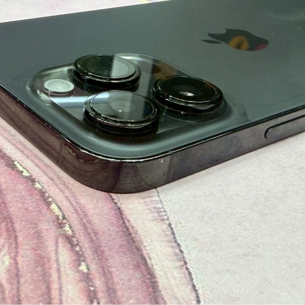 iPhone 14 pro max 128g 紫 電池100% 換過原廠相機  邊框多傷 有盒裝有配