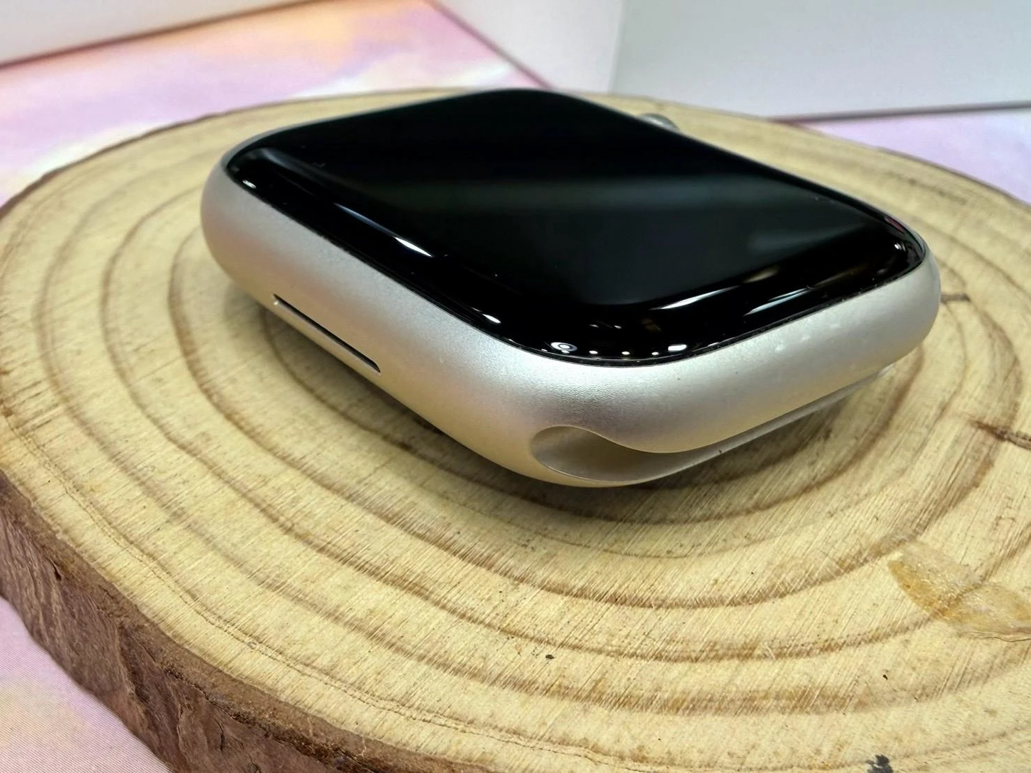 Apple Watch 7 45mm GPS版 黑色 電池83% 有盒裝有配件 