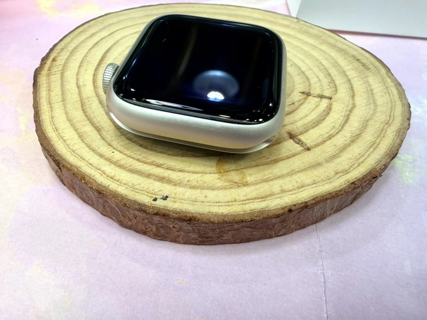 Apple Watch 7 45mm GPS版 黑色 電池83% 有盒裝有配件 