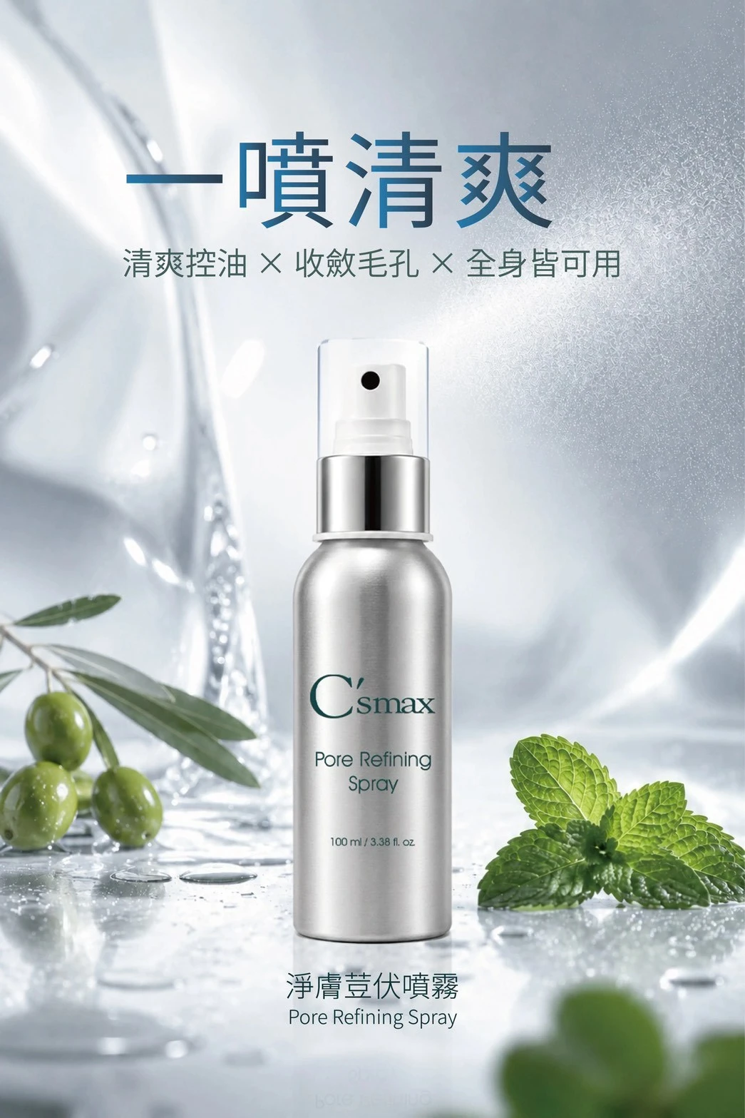 C'smax｜淨膚荳伏噴霧