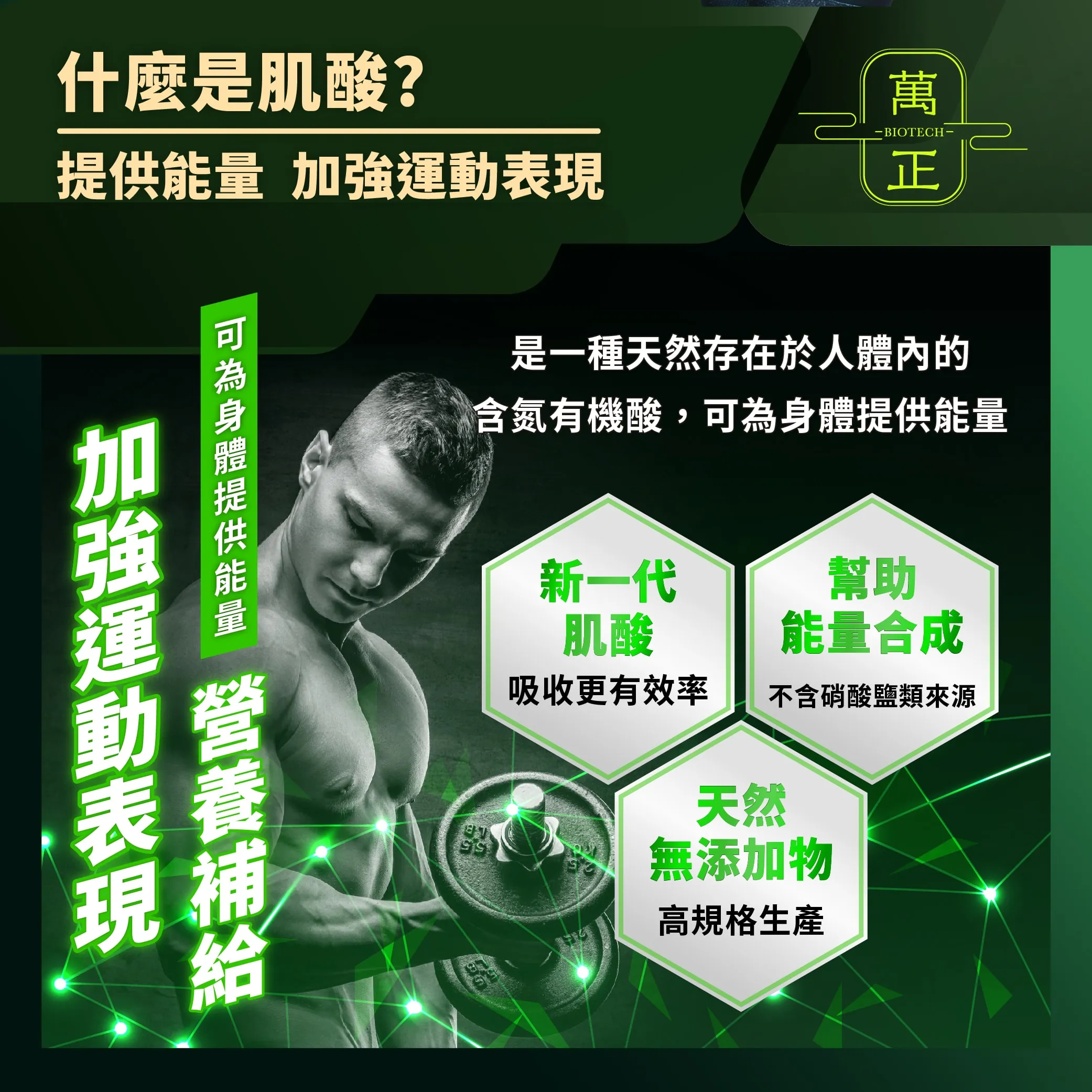 Creatine 100% 超級肌酸 一水肌酸 緩衝肌酸 無須充填 更快吸收 減低負擔 爆發力運動/重訓必備 競速滑冰女神力薦