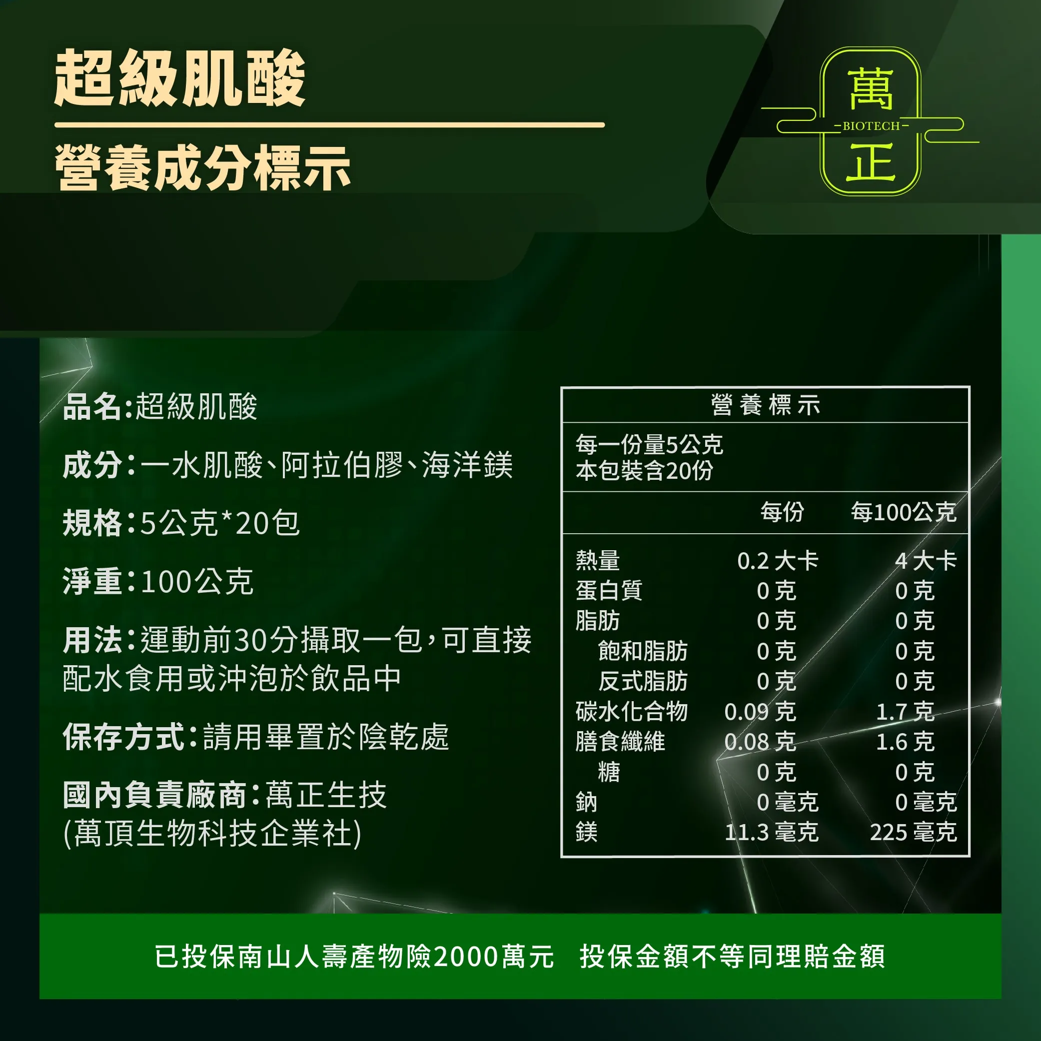 Creatine 100% 超級肌酸 一水肌酸 緩衝肌酸 無須充填 更快吸收 減低負擔 爆發力運動/重訓必備 競速滑冰女神力薦