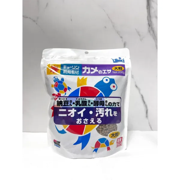 Hikari高夠力 (飼育教材) 烏龜飼料浮水性 L 200g