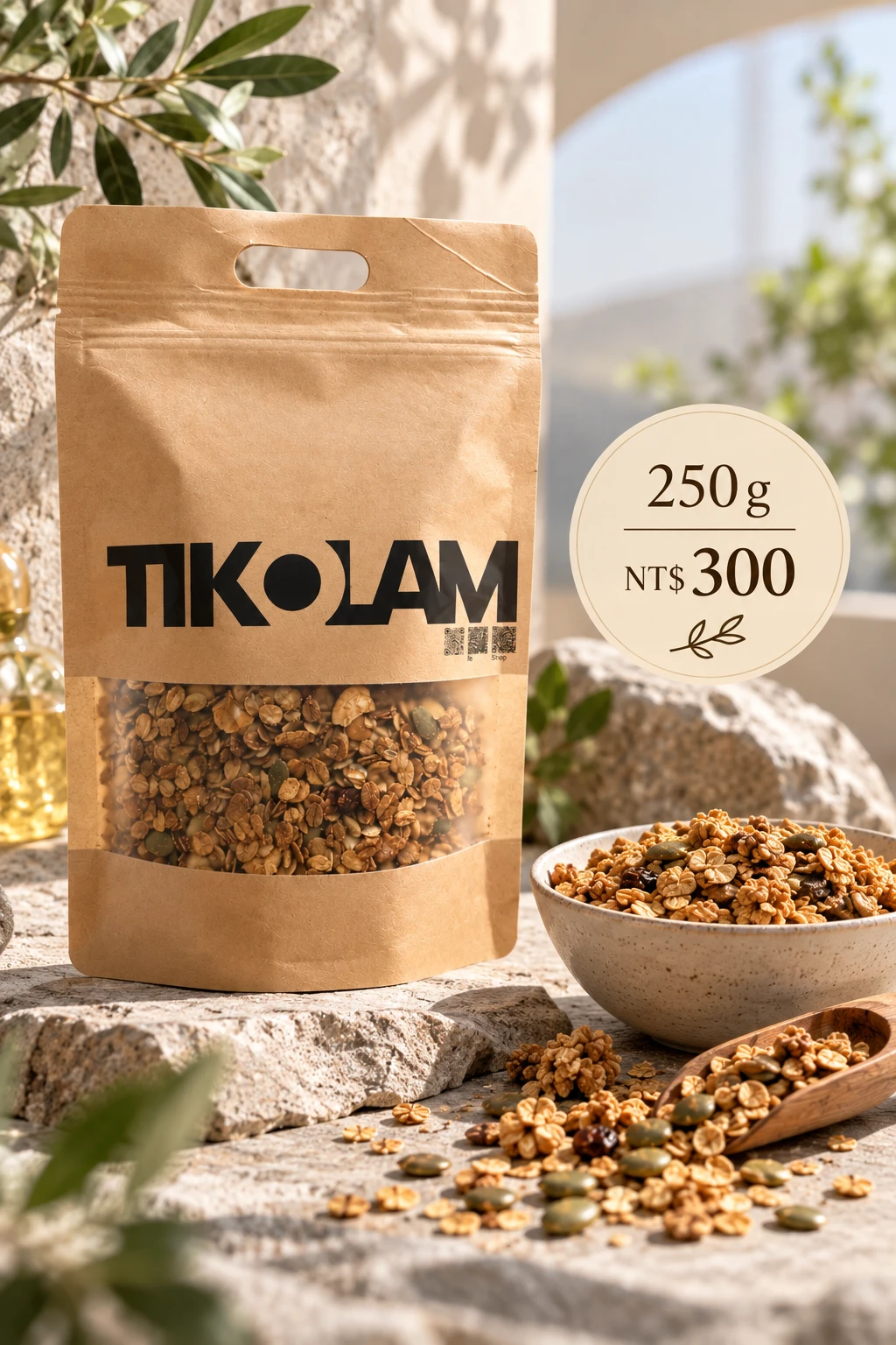 手工養生烤燕麥 250g