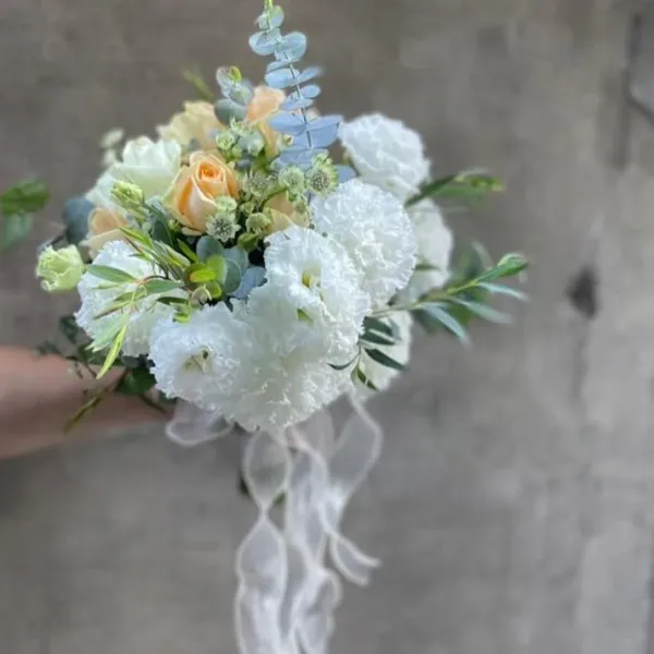仙女飄逸-鮮花捧花