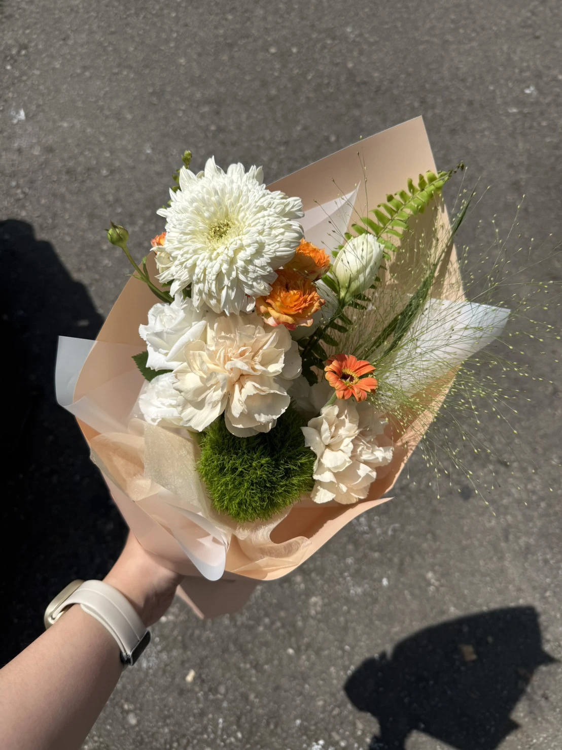 秋日暖陽-鮮花花束