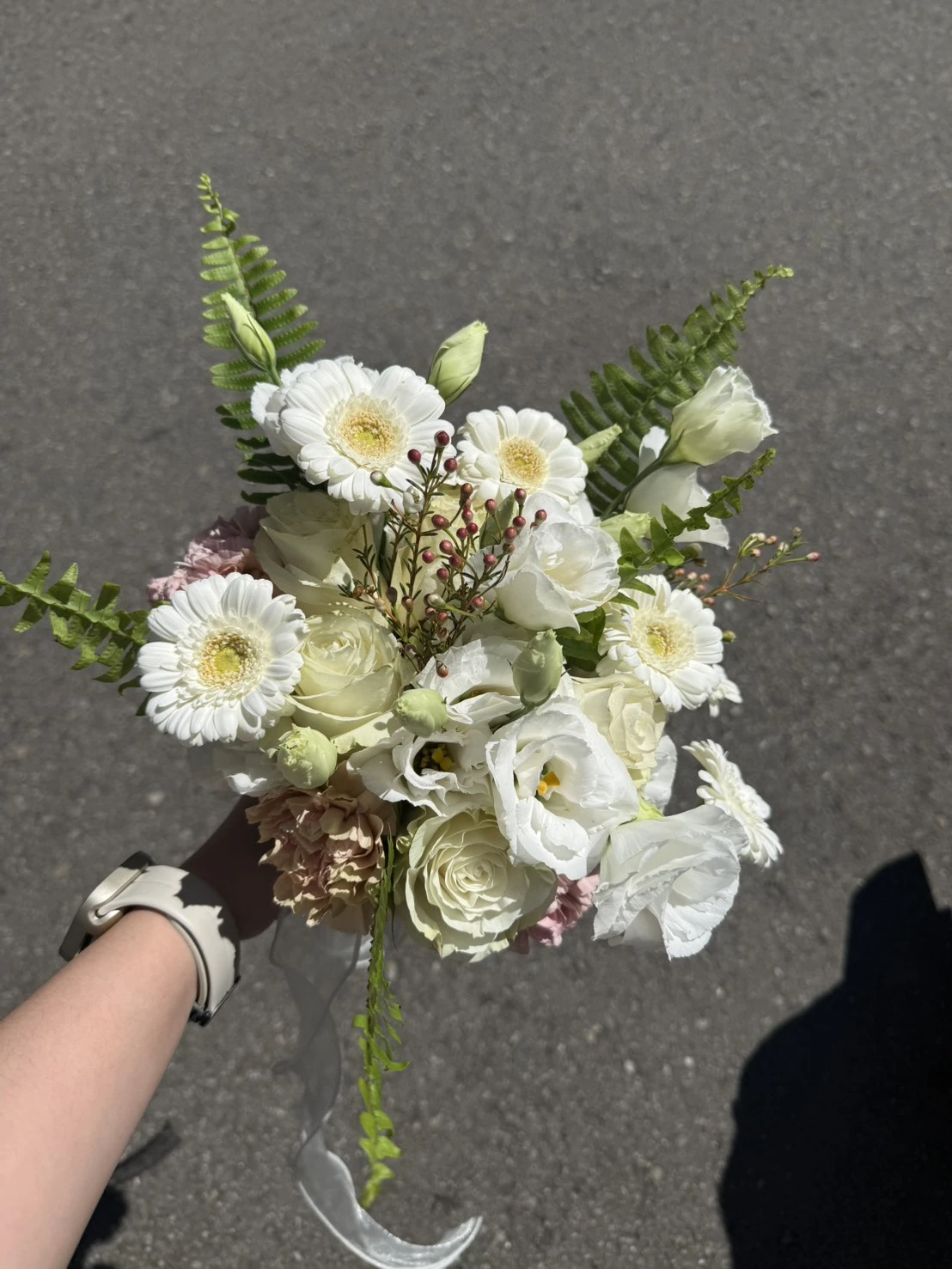 愛意盛開-鮮花捧花