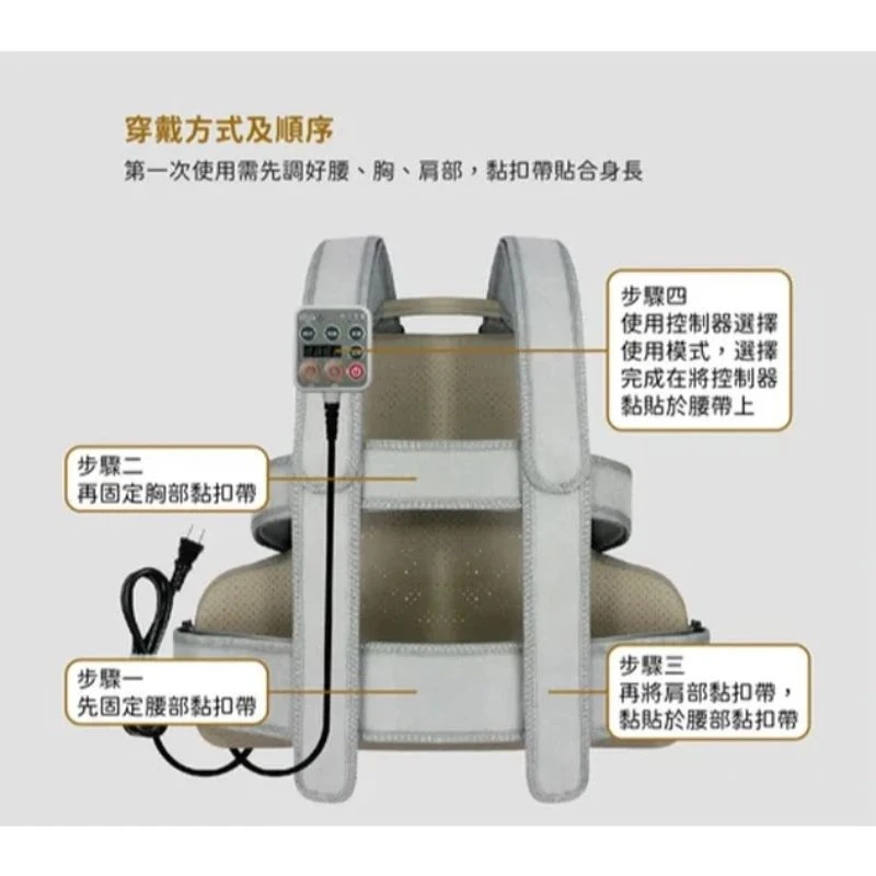 【雙北地區✩親送到府✩貼心衛教】艾你優 拍拍毯 拍痰背心 A633