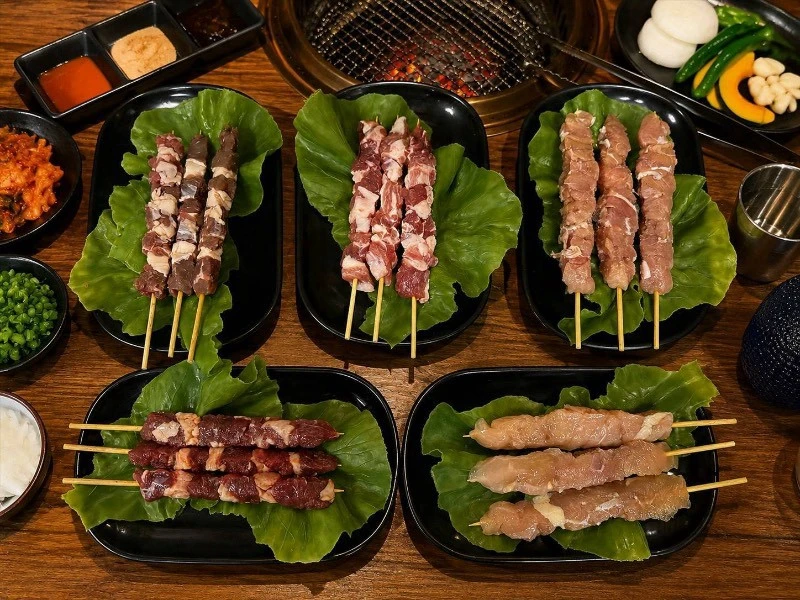 中秋限定 最強烤肉串組  五種口味