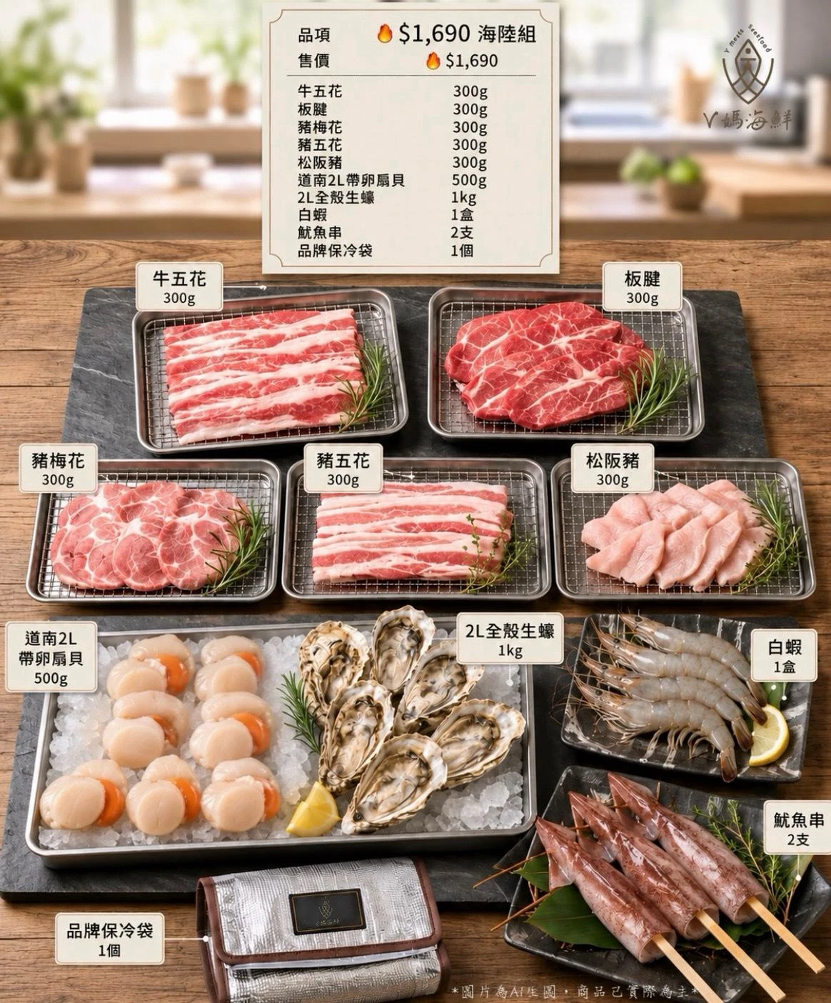 預購商品｜海陸澎湃組