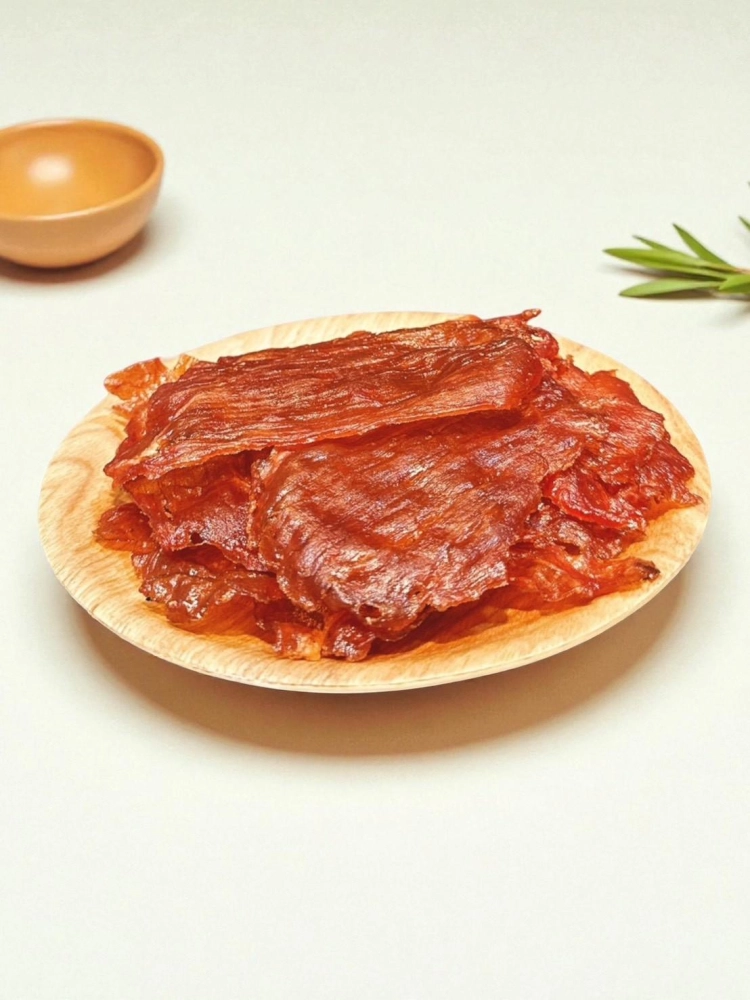 蒜香薄片肉乾