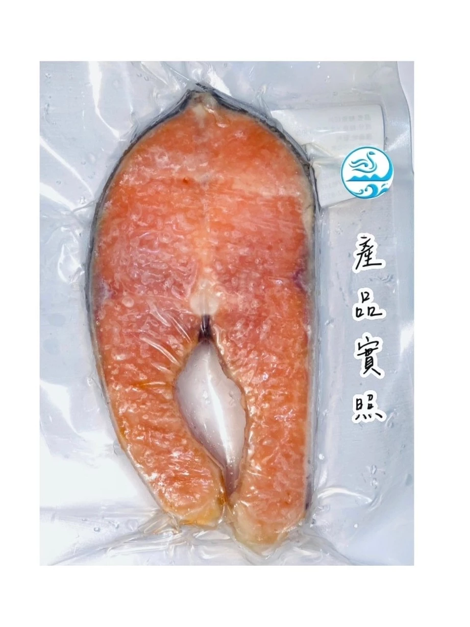 「【祥縈網】鮭魚切片｜320g±10g不包冰／270g包冰35%｜鮮嫩厚切鮭魚排｜家庭料理必備」