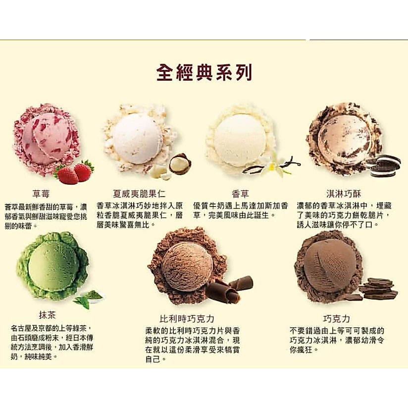 Haagen-Dazs哈根達斯 迷你杯冰淇淋 100ml隨機出清