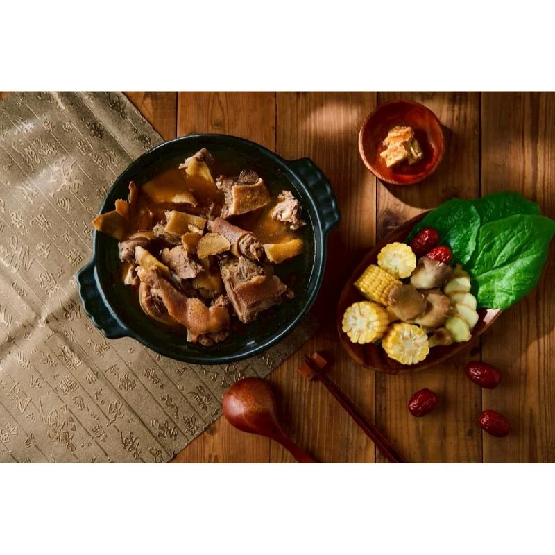 廣欣食補薑母鴨調理包/代言人：蔡義德