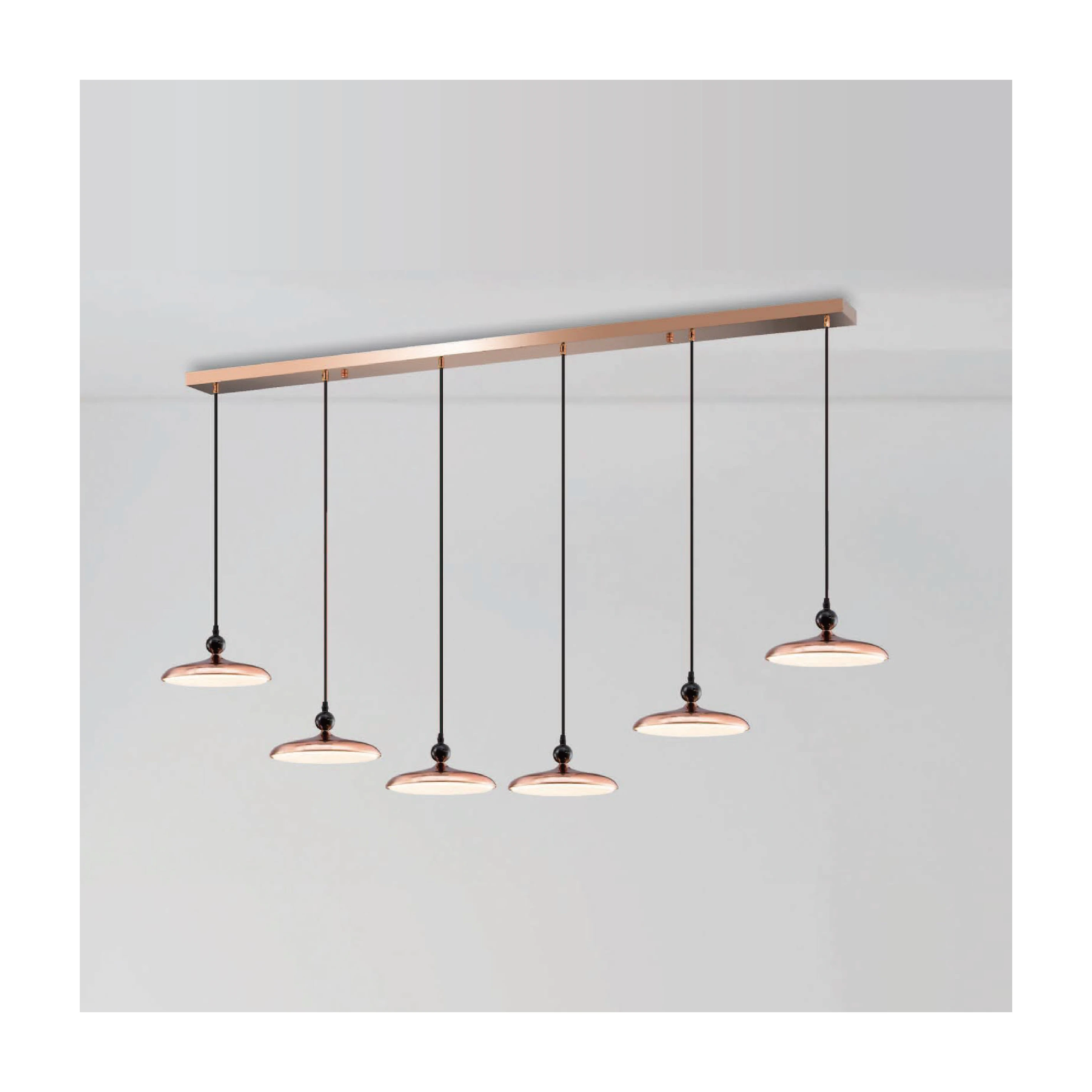 【一刻光】質感吊燈《台中實體門市》餐廳吊燈 LED 26W*6 自然光 客廳吊燈 鋼材電鍍