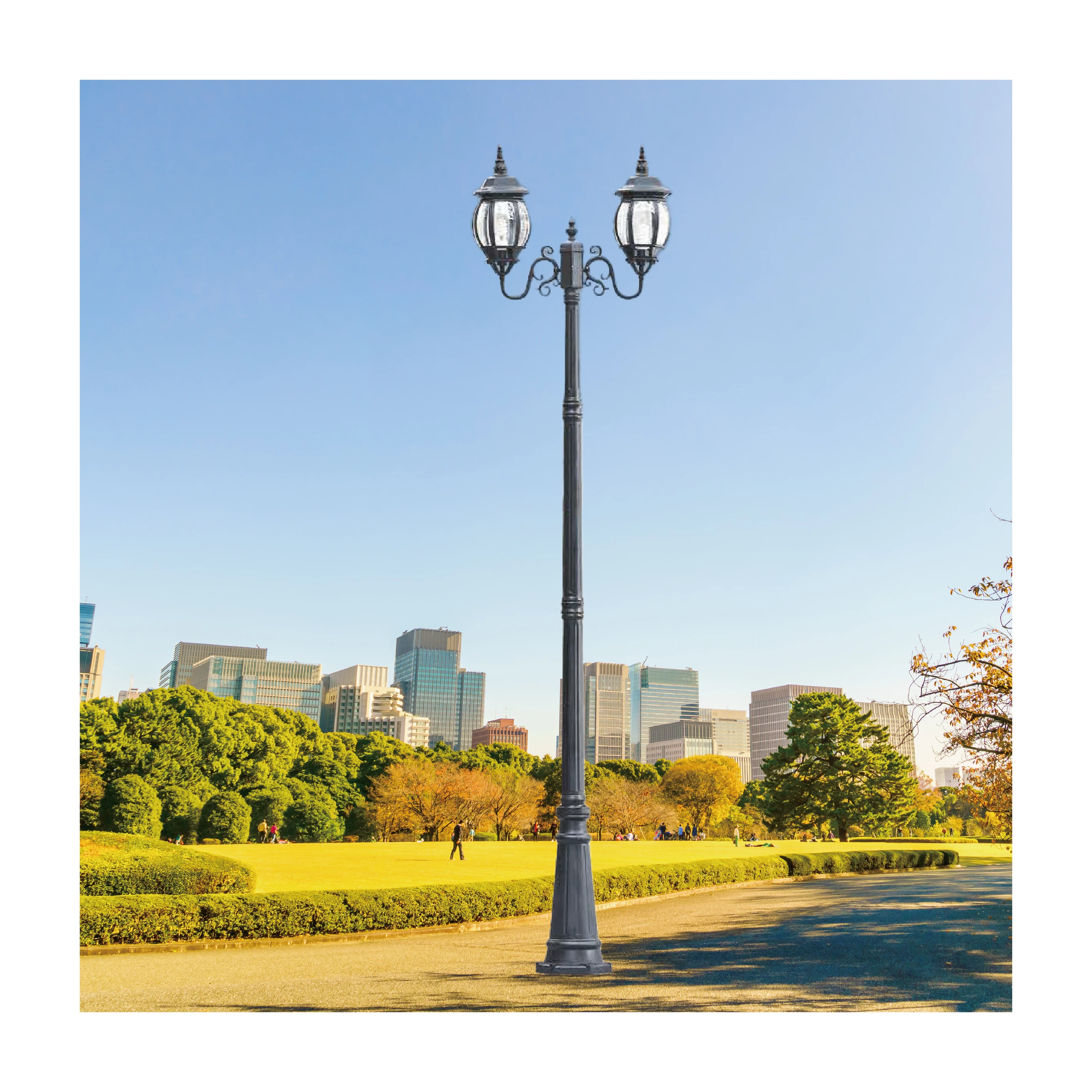 【一刻光】質感戶外燈《台中實體門市》 LED E27x1 另計 戶外燈具 燈柱 景觀燈 庭園照明 高燈 路燈