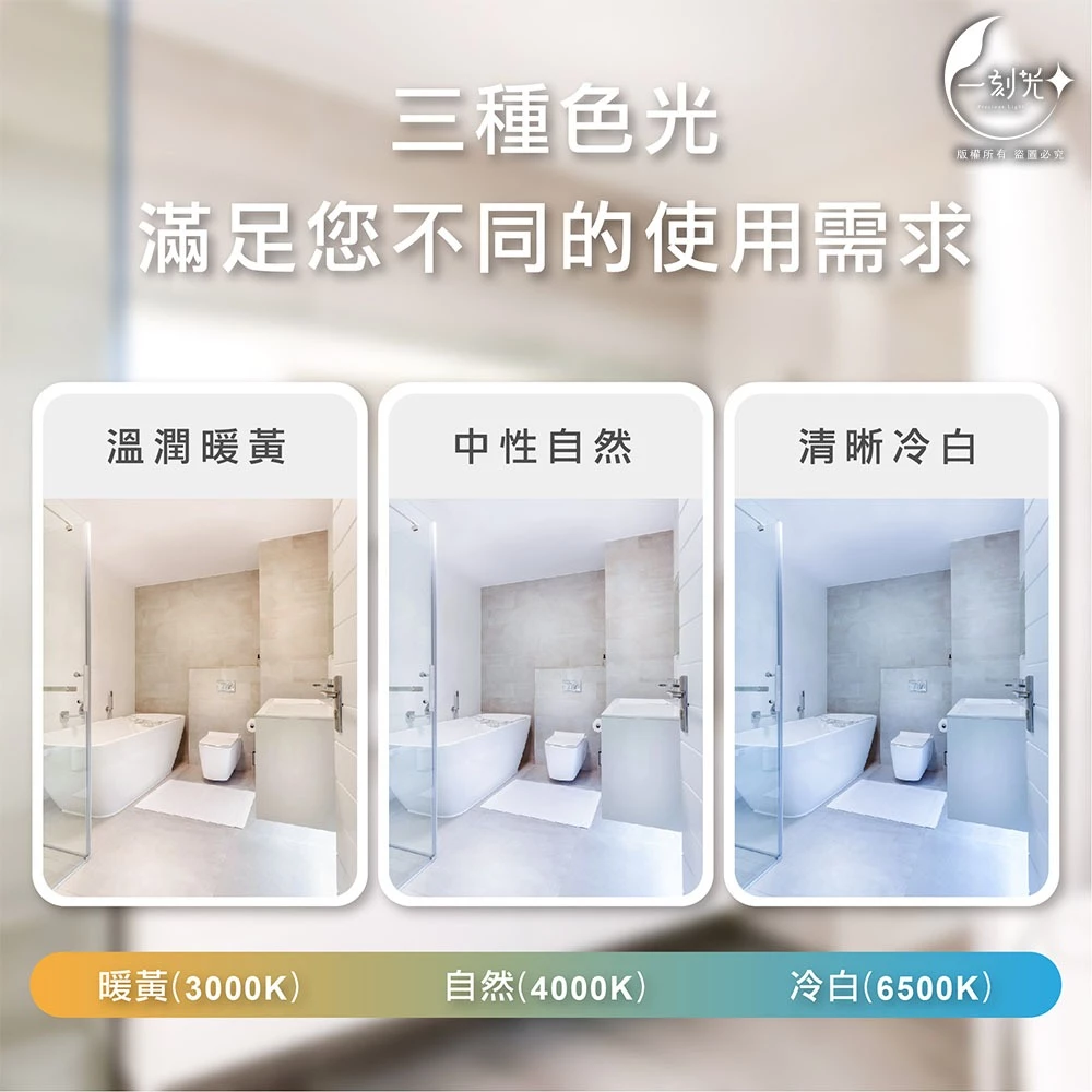 [一刻光]LED吸頂燈 20W三色撥切防潮吸頂燈 防塵防蚊蟲防潮 室外燈 浴室燈 衛浴燈 壁燈 陽台燈 走廊燈 玄關燈