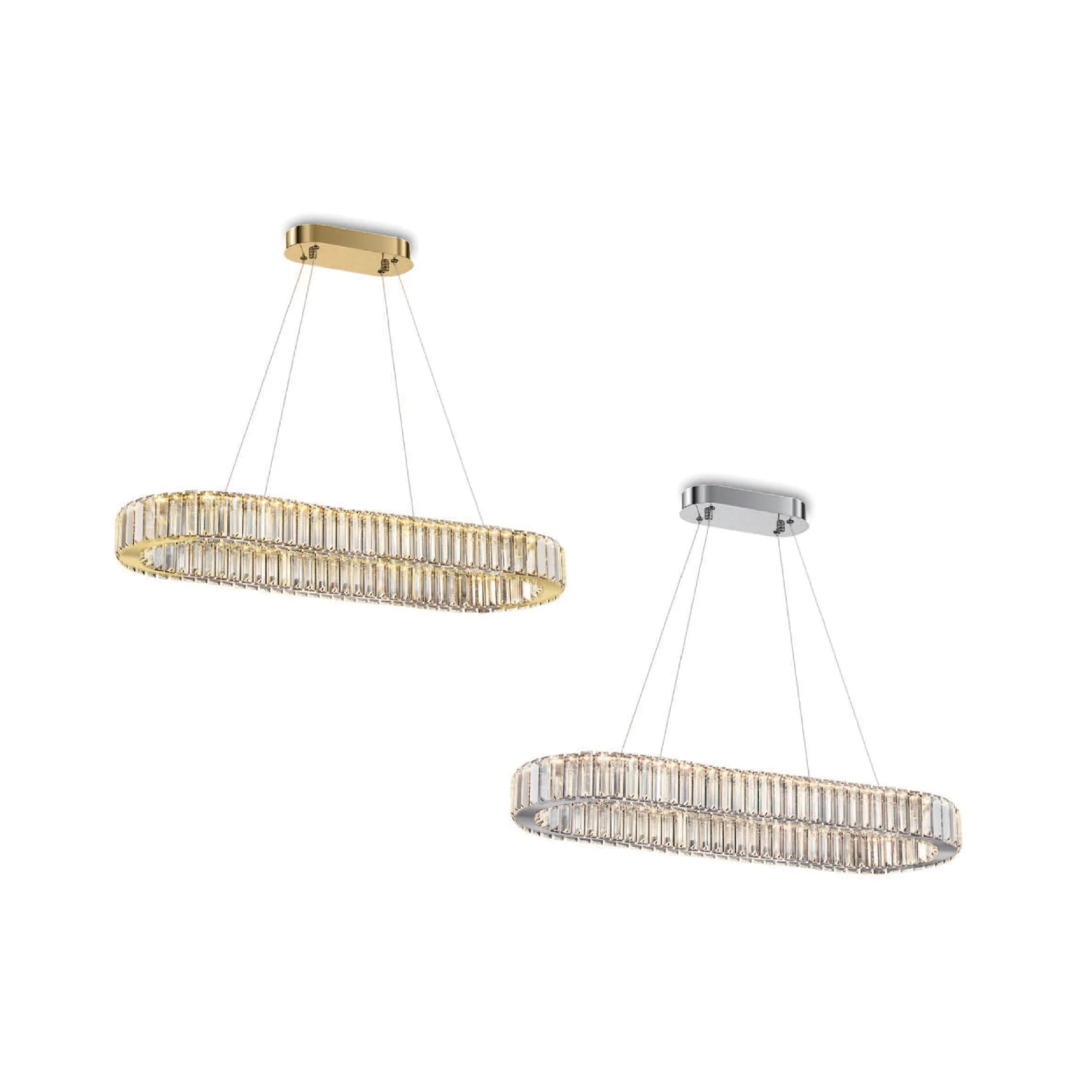 【一刻光】質感吊燈《台中實體門市》水晶吊燈 LED 80W 三色變光 附遙控器 客廳吊燈