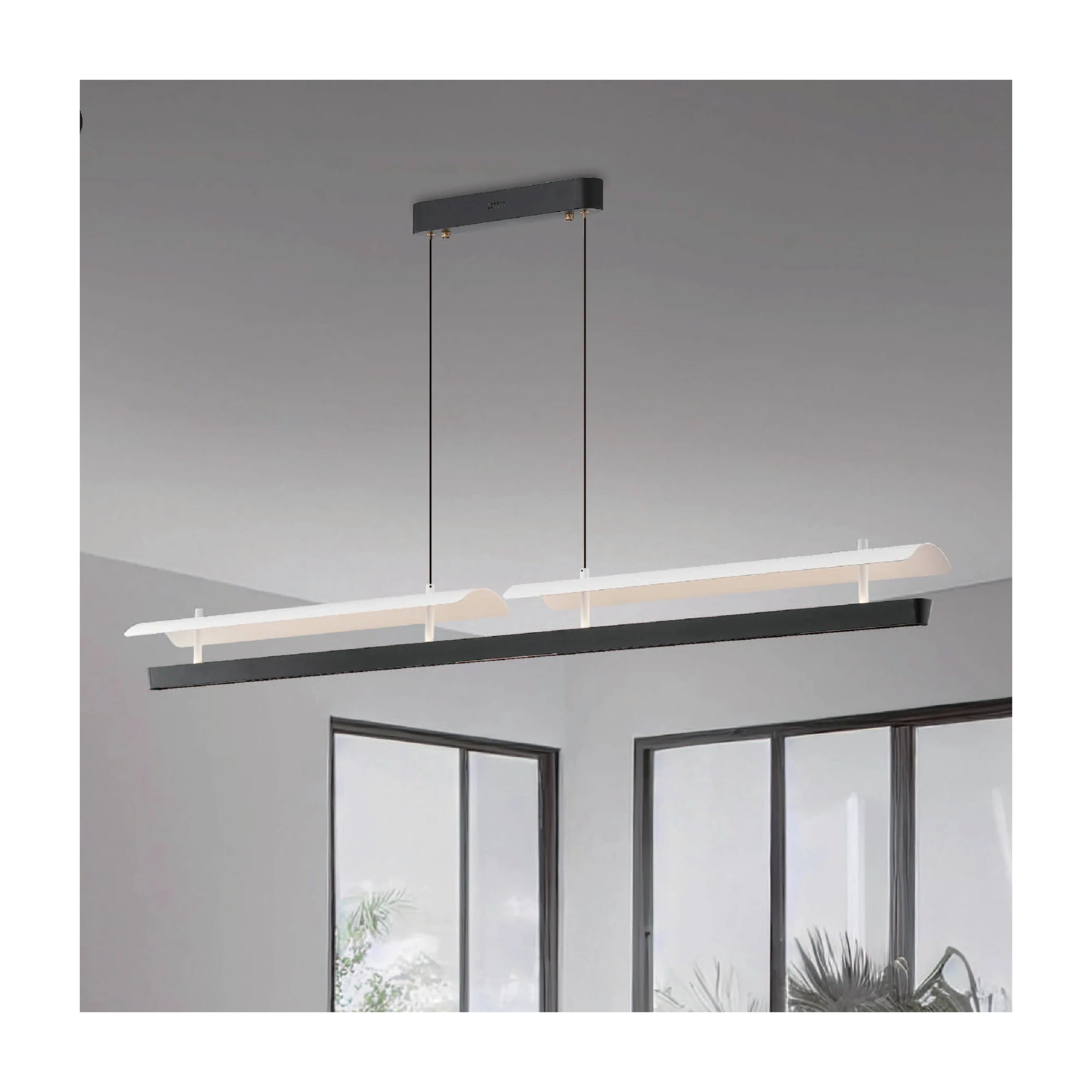 【一刻光】質感吊燈《台中實體門市》餐廳吊燈 LED 75W 三色變光 客廳吊燈 