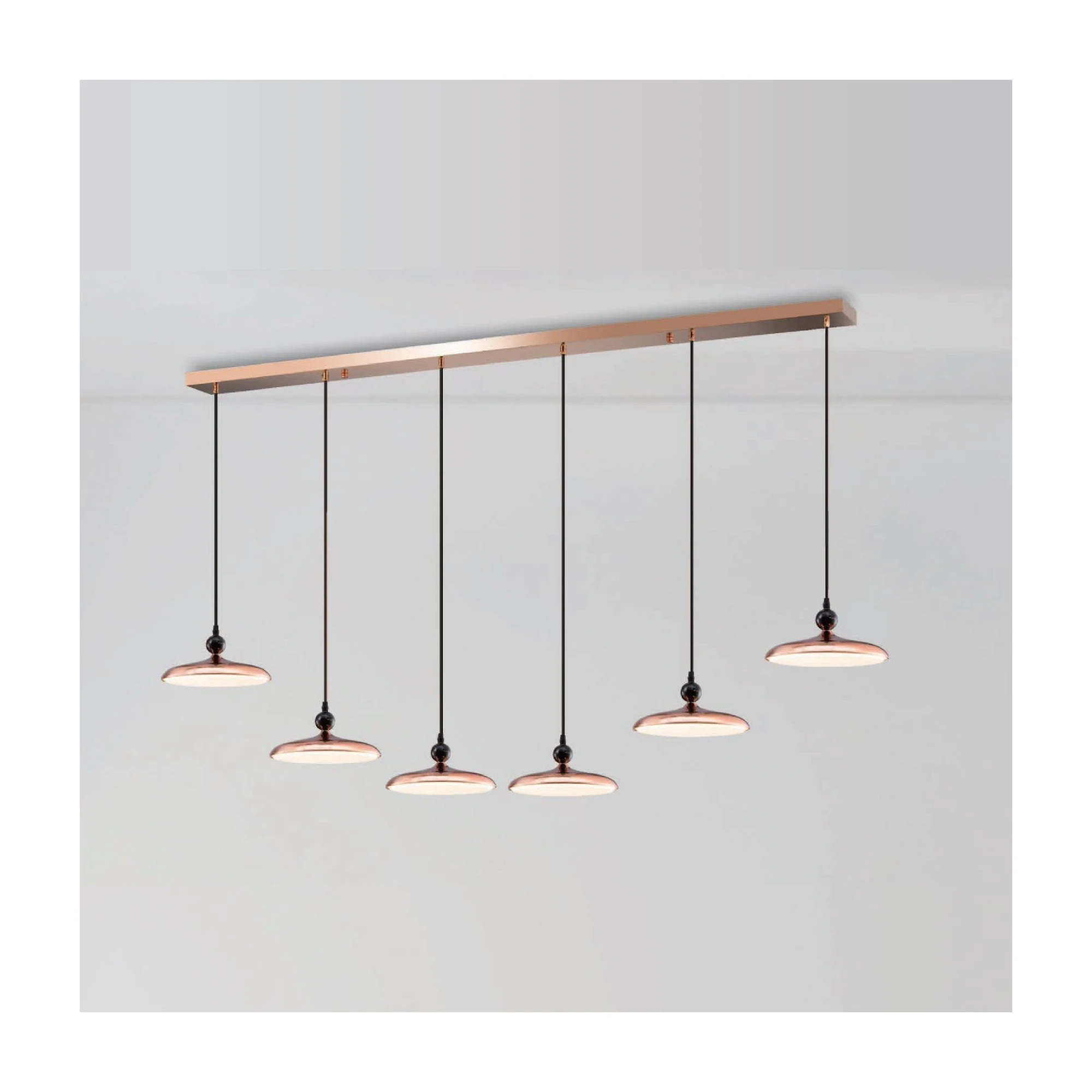【一刻光】質感吊燈《台中實體門市》餐廳吊燈 LED 26W*6 自然光 客廳吊燈 鋼材電鍍