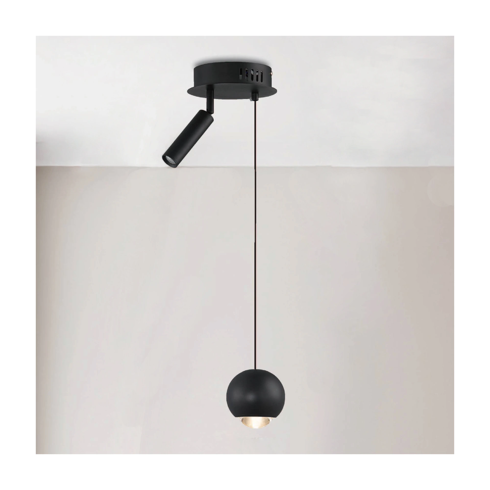 【一刻光】質感吊燈《台中實體門市》餐廳吊燈LED 10W 三色變光 客廳吊燈 鋁材烤漆 現代簡約吊燈 工業復古吊燈