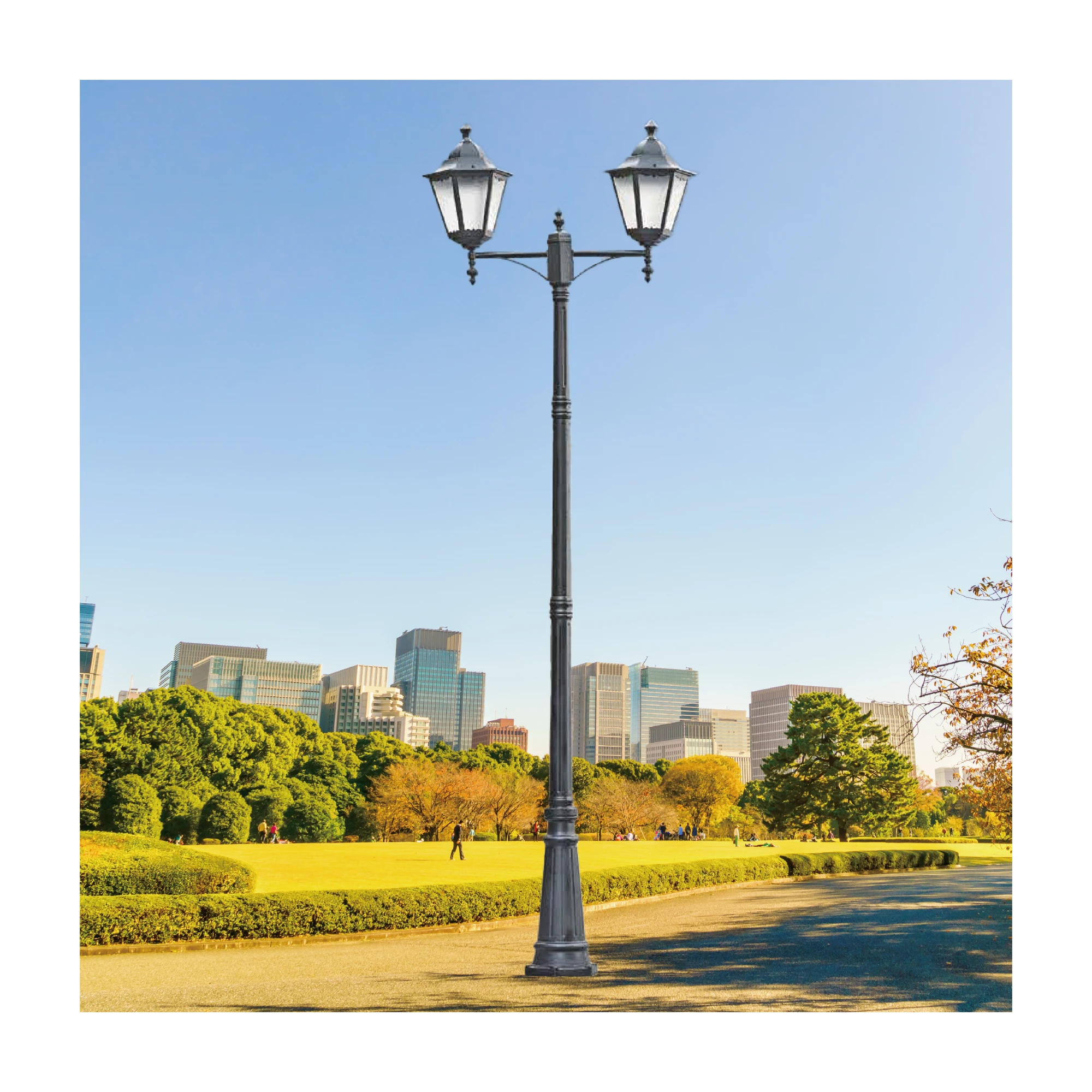 【一刻光】質感戶外燈《台中實體門市》 LED E27x1 另計 戶外燈具 燈柱 景觀燈 庭園照明 高燈 路燈