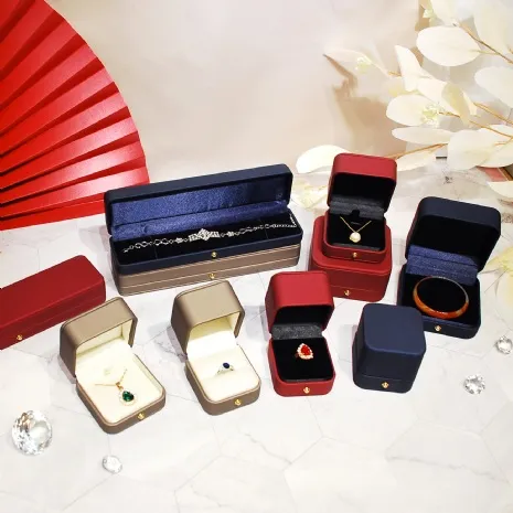 (缺貨)圓角裝飾手鍊盒 金