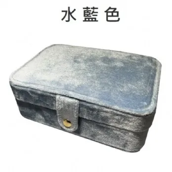 (缺貨)珠寶長形收藏盒 水藍