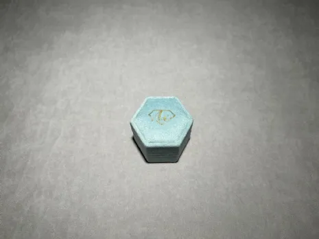 (缺貨)馬卡龍星煥戒指盒 Tiffany綠