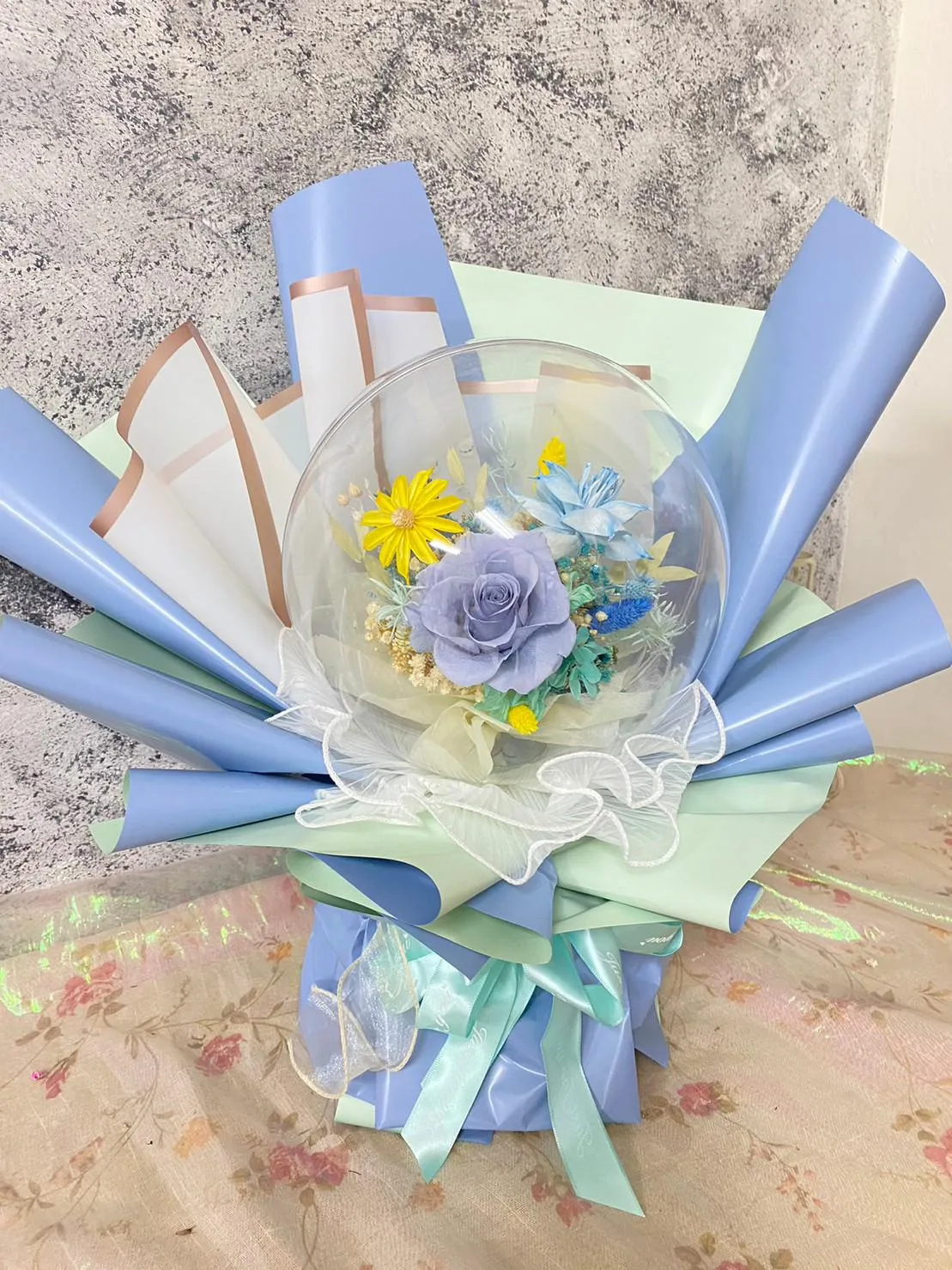 波波球花束