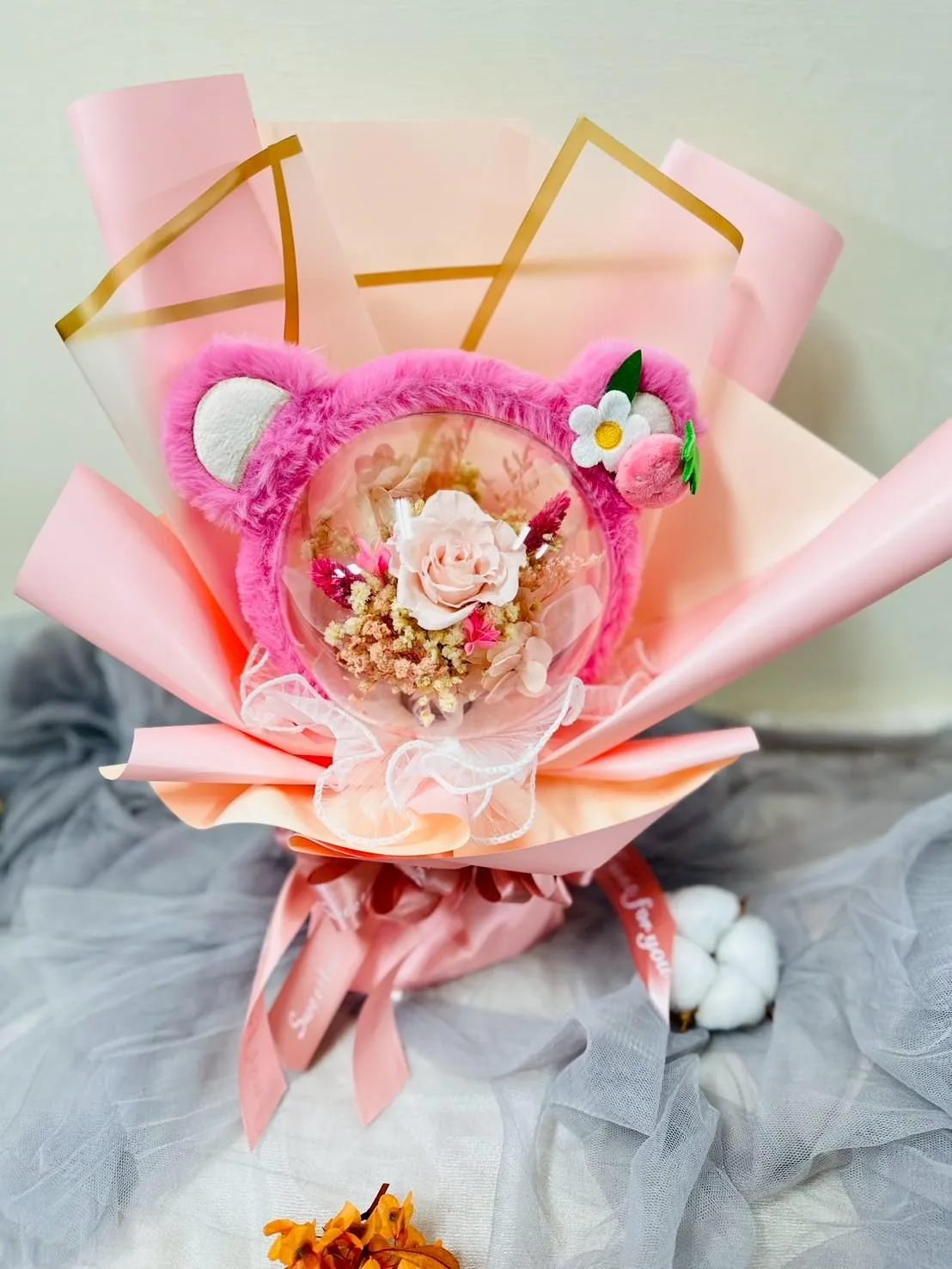 波波球花束