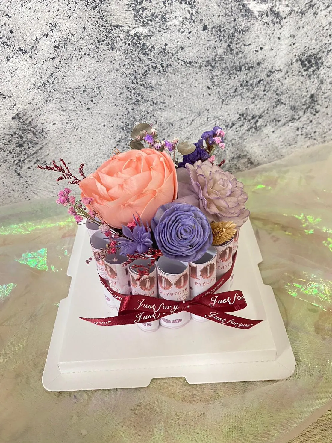 鈔票蛋糕花(材料包)