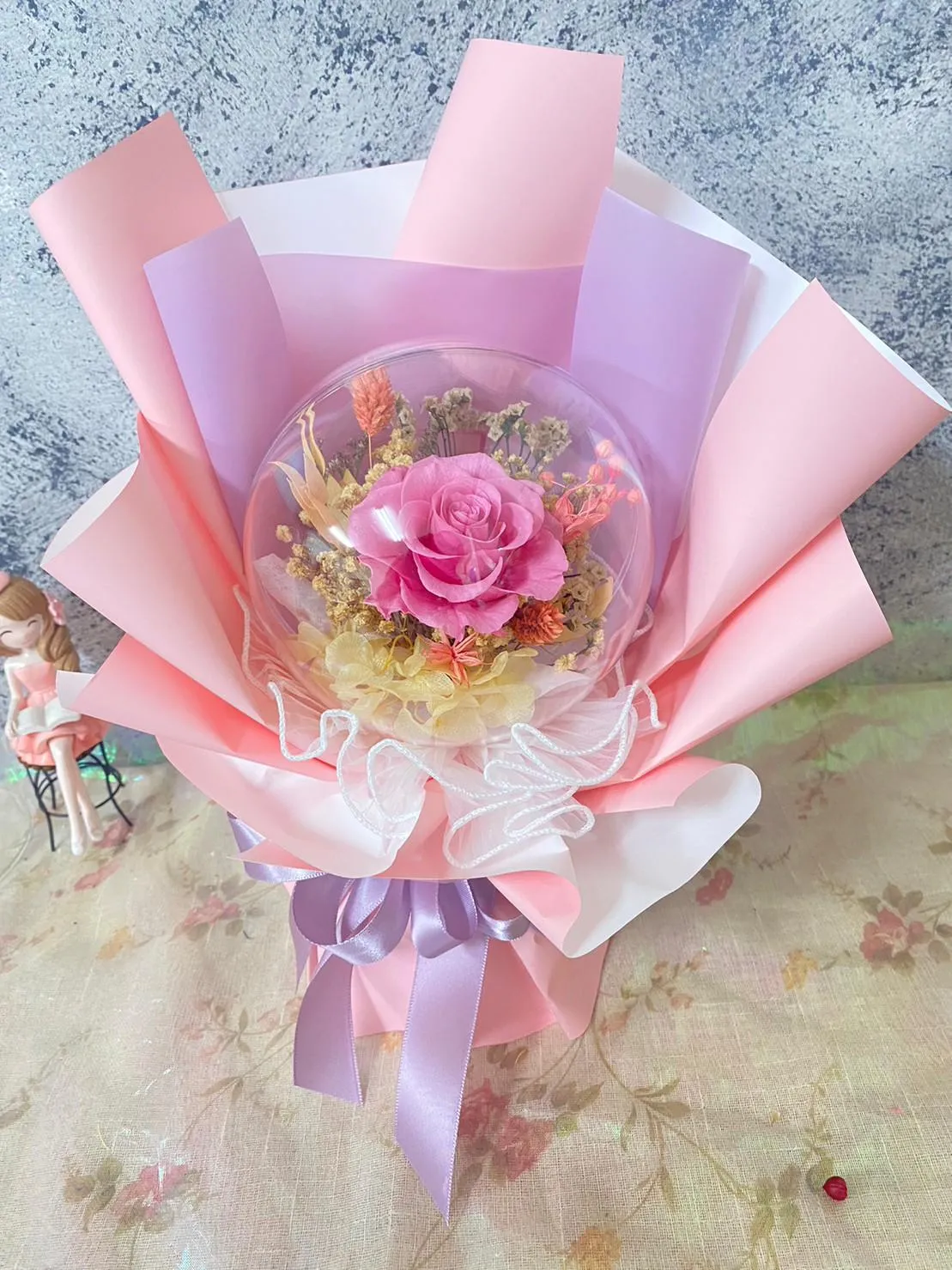 波波球花束