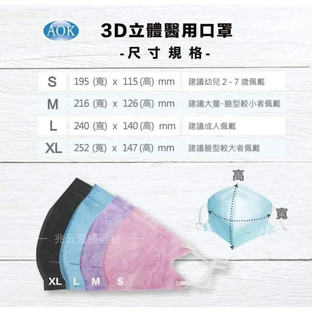 AOK 醫用立體 