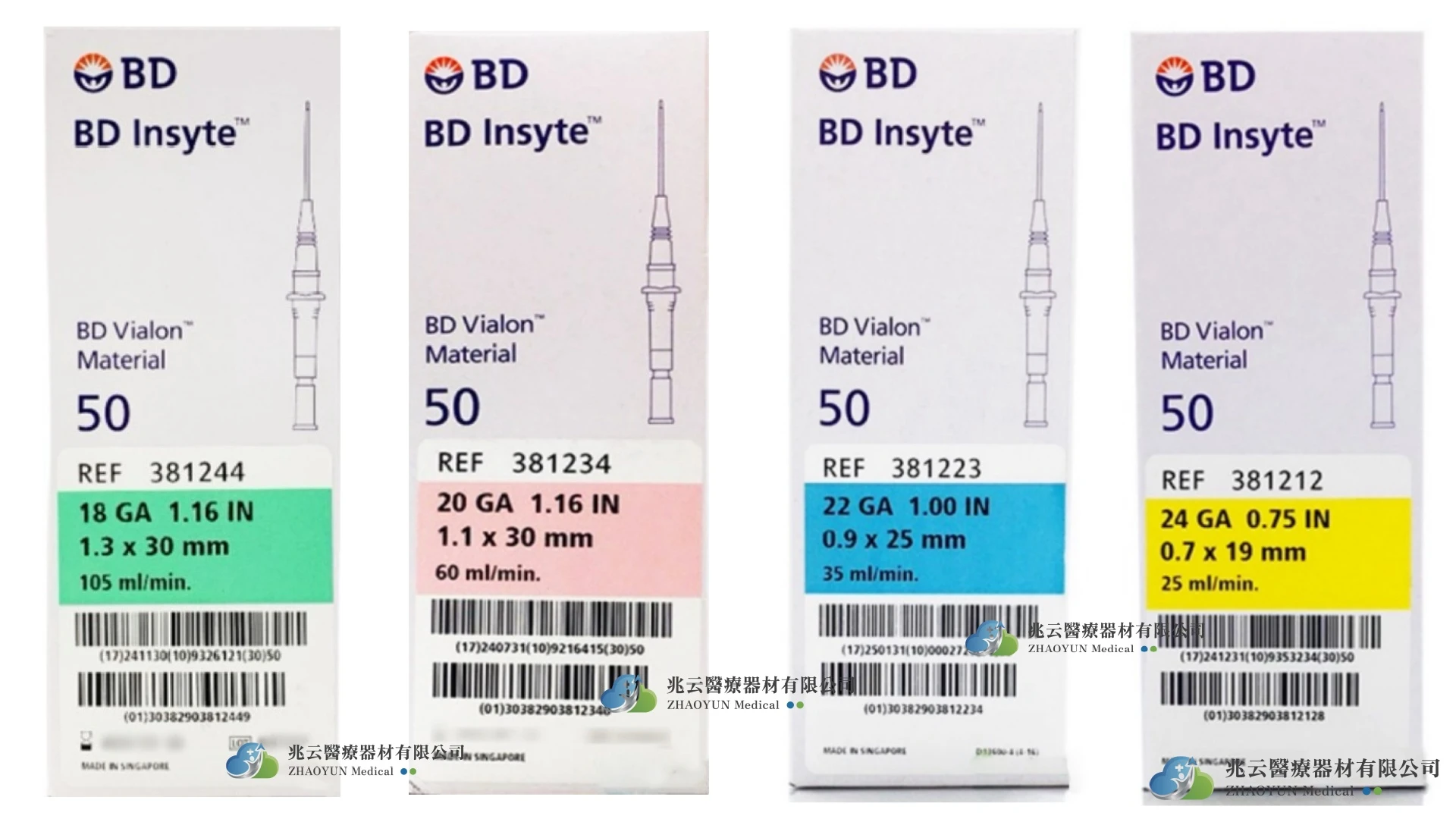 BD 靜脈留置針 IC軟針